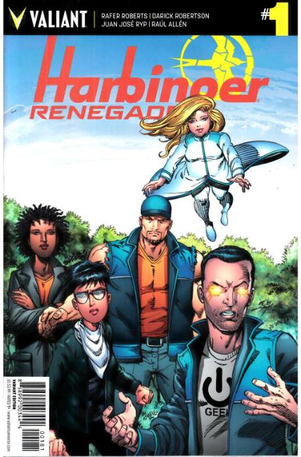 Harbinger Renegade #1 Cover H- Layton Incentive [Valiant Comic] THUMBNAIL