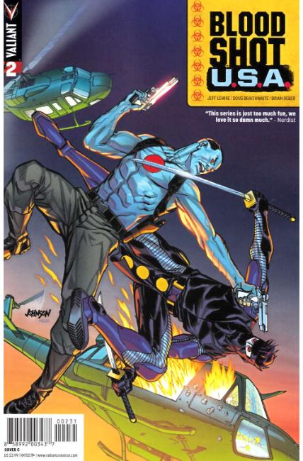 Bloodshot USA #2 Cover C [Valiant Comic] THUMBNAIL