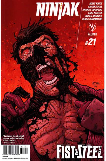 Ninjak #21 Cover B [Valiant Comic] LARGE