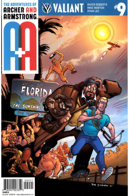 Archer & Armstrong #9 Cover B [Valiant Comic] THUMBNAIL