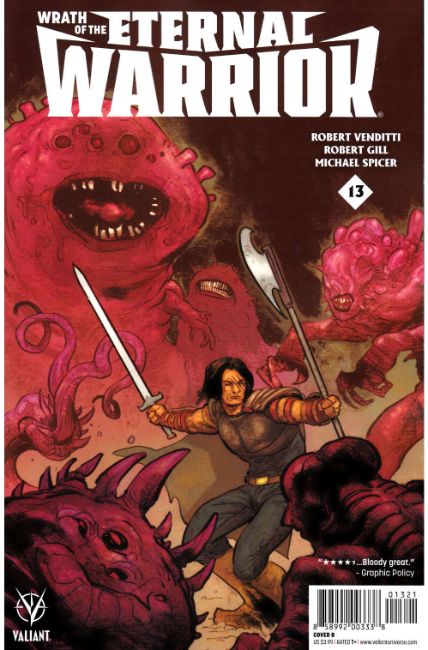 Wrath of the Eternal Warrior #13 Cover B [Valiant Comic] LARGE