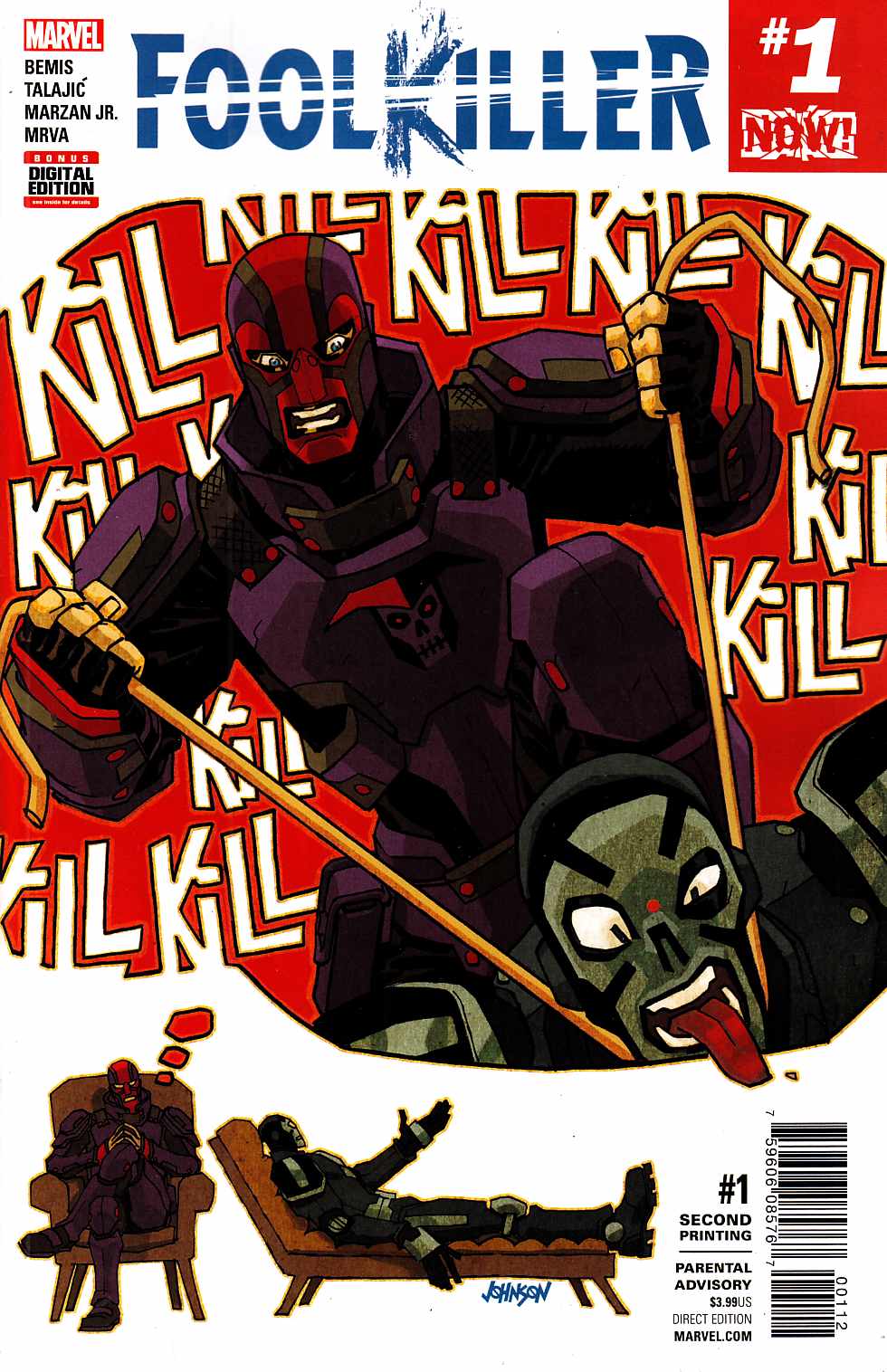 Foolkiller #1 Second Printing [Marvel Comic] THUMBNAIL