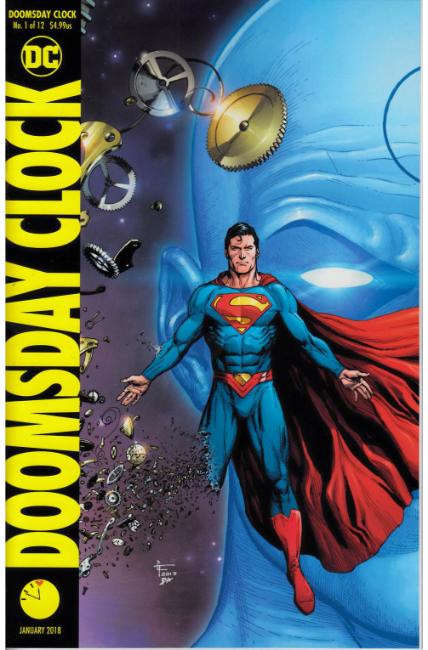 Doomsday Clock #1 Frank Variant Cover Near Mint (9.4) [DC Comic] LARGE