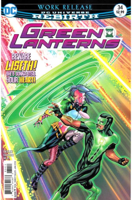 Green Lanterns #34 Near Mint (9.4) [DC Comic]