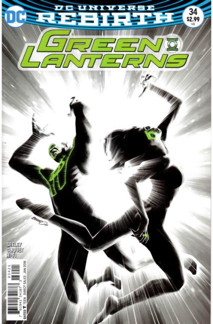 Green Lanterns #34 Peterson Variant Cover [DC Comic] LARGE