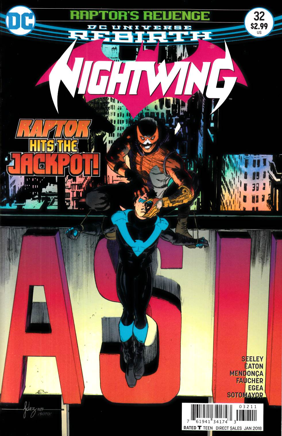 Nightwing #32 Very Fine (8.0) [DC Comic] LARGE
