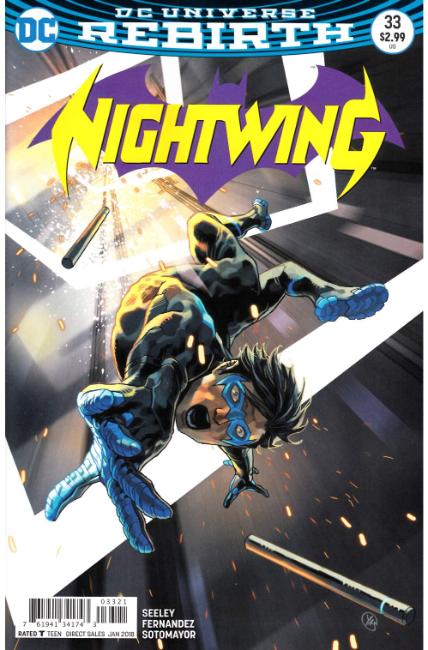 Nightwing #33 Jones Variant Cover [DC Comic] LARGE