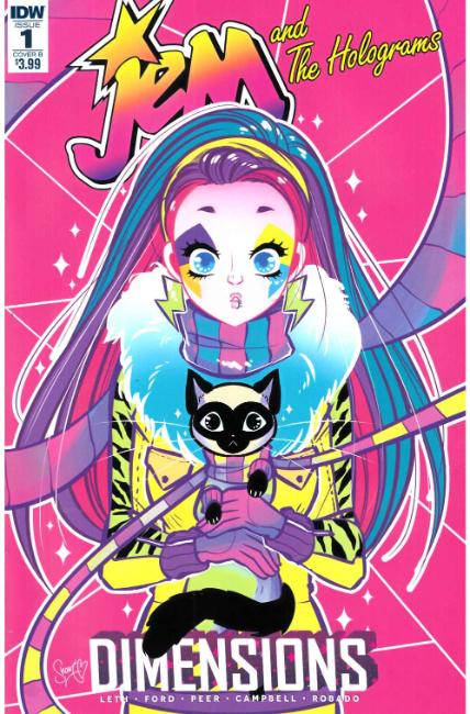 Jem & the Holograms Dimensions #1 Cover B [IDW Comic] LARGE