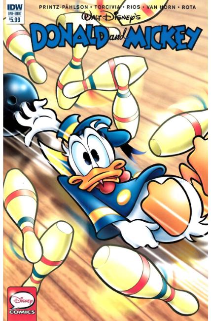 Donald & Mickey Treasure Archipelago (One Shot) Cover B [IDW Comic] THUMBNAIL