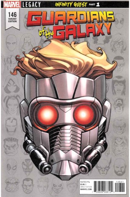 Guardians of the Galaxy #146 McKone Legacy Headshot Variant Cover Near Mint (9.4) [Marvel Comic] THUMBNAIL