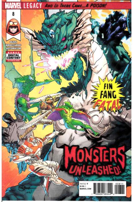 Monsters Unleashed #8 Near Mint (9.4) [Marvel Comic] LARGE