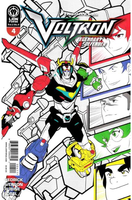 Voltron Legendary Defender Volume 2 #4 [Lion Forge Comic] THUMBNAIL