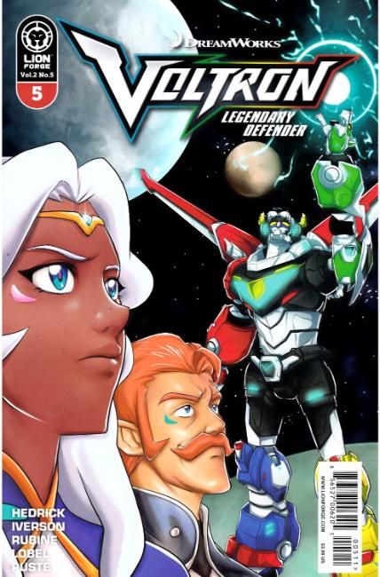 Voltron Legendary Defender Volume 2 #5 [Lion Forge Comic] THUMBNAIL
