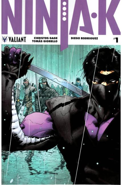 Ninja-K #1 Cover A Near Mint (9.4) [Valiant Comic] THUMBNAIL