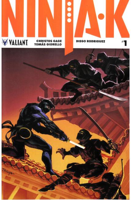 Ninja-K #1 Cover B Near Mint (9.4) [Valiant Comic] THUMBNAIL