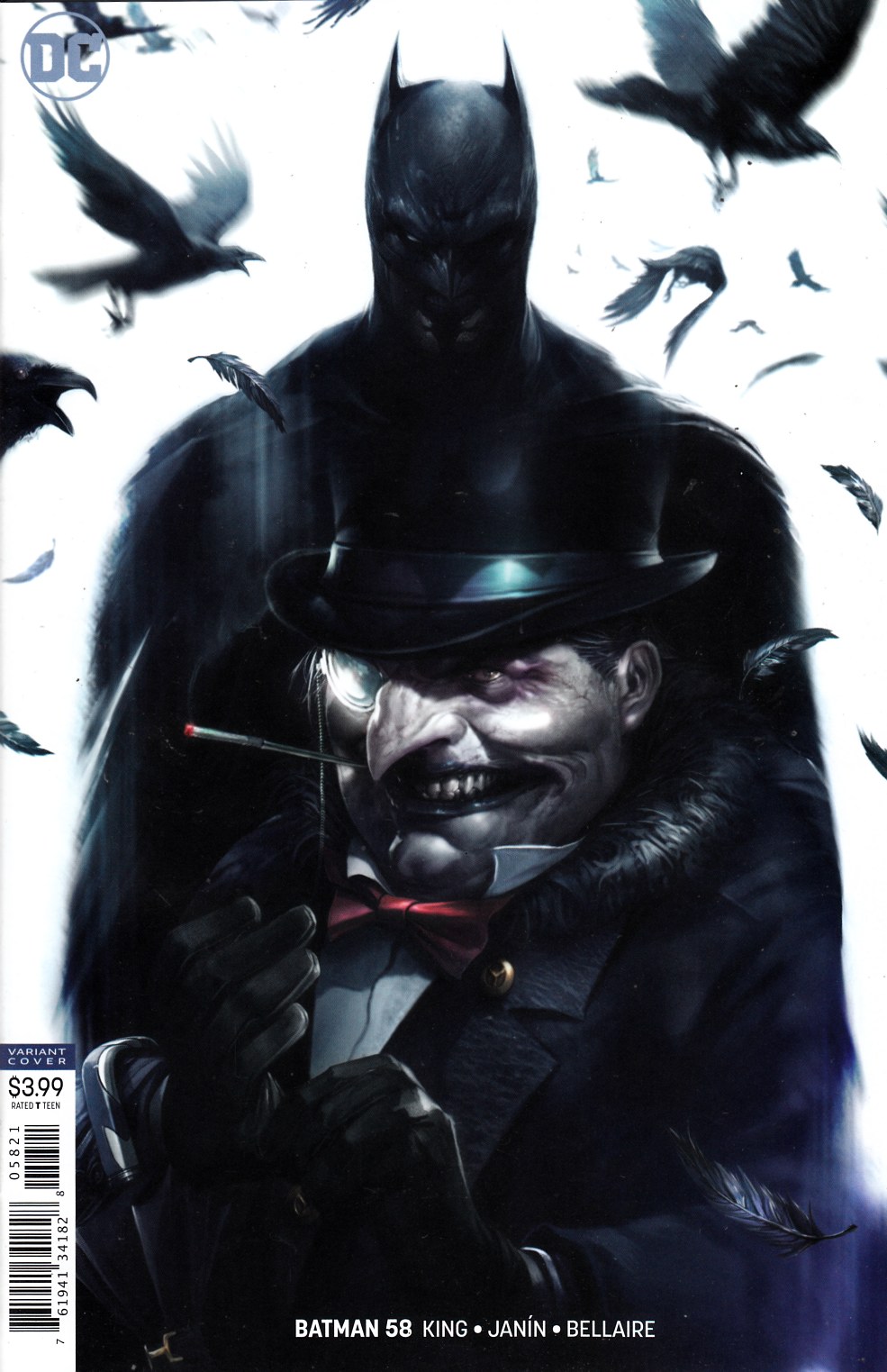 Batman #58 Mattina Variant Cover Near Mint (9.4) [DC Comic] THUMBNAIL