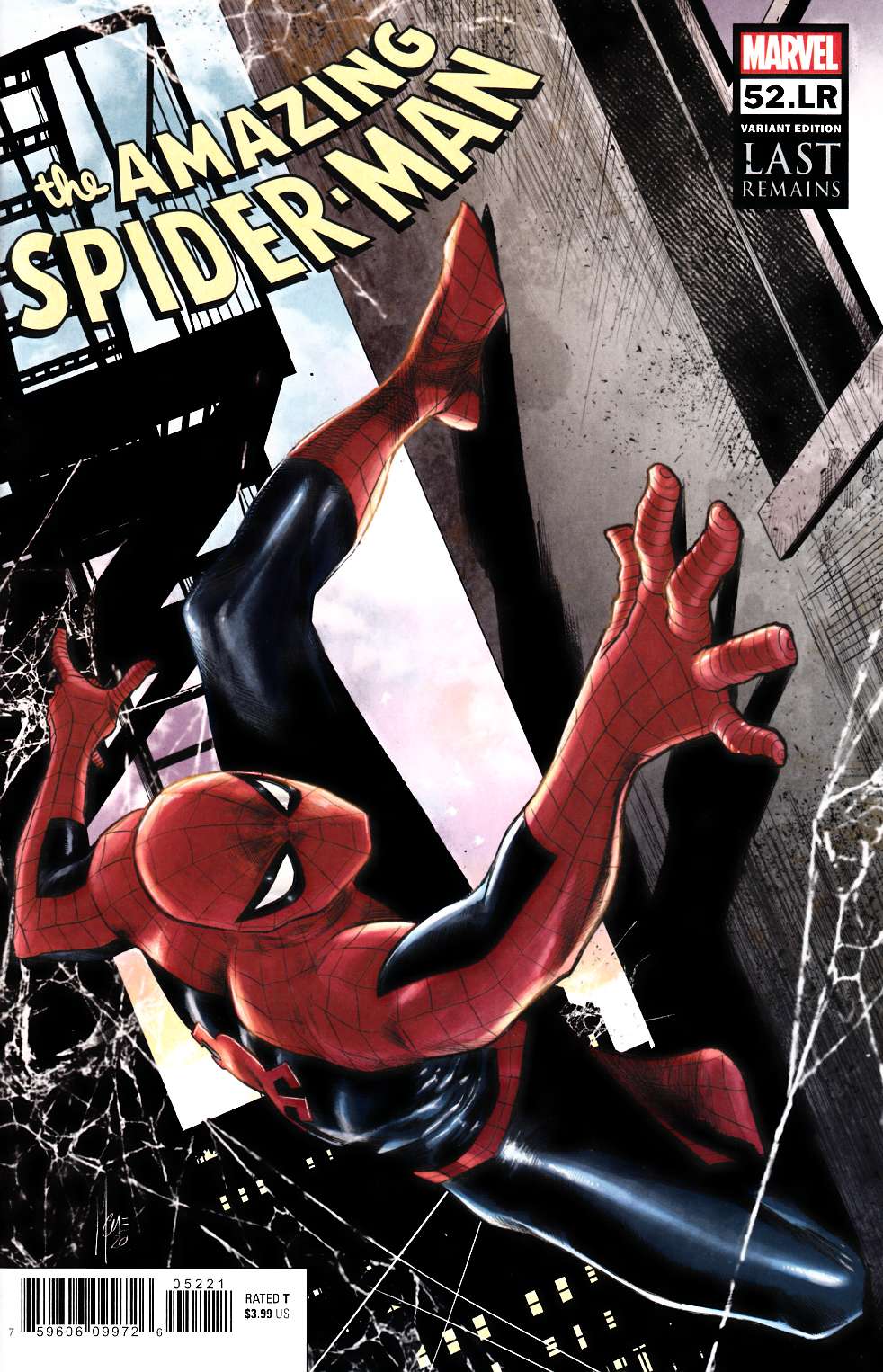 Amazing Spider-Man #52.LR Checchetto Variant Cover Near Mint (9.4) [Marvel Comic] THUMBNAIL