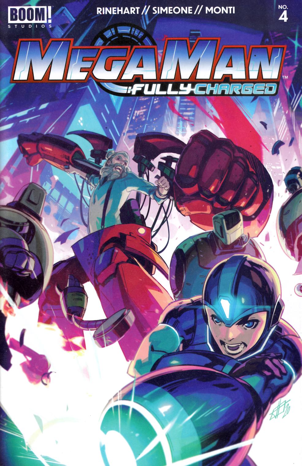Mega Man Fully Charged #4 Near Mint (9.4) [Boom Comic] THUMBNAIL