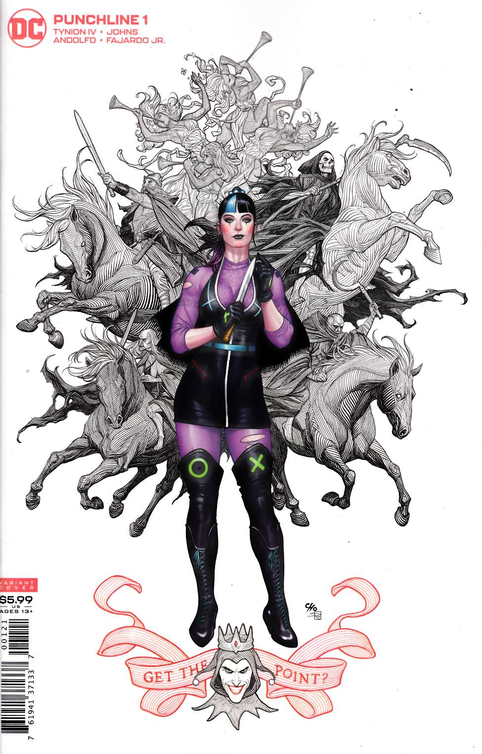 Punchline #1 Cho Variant Cover Near Mint (9.4) [DC Comic] THUMBNAIL
