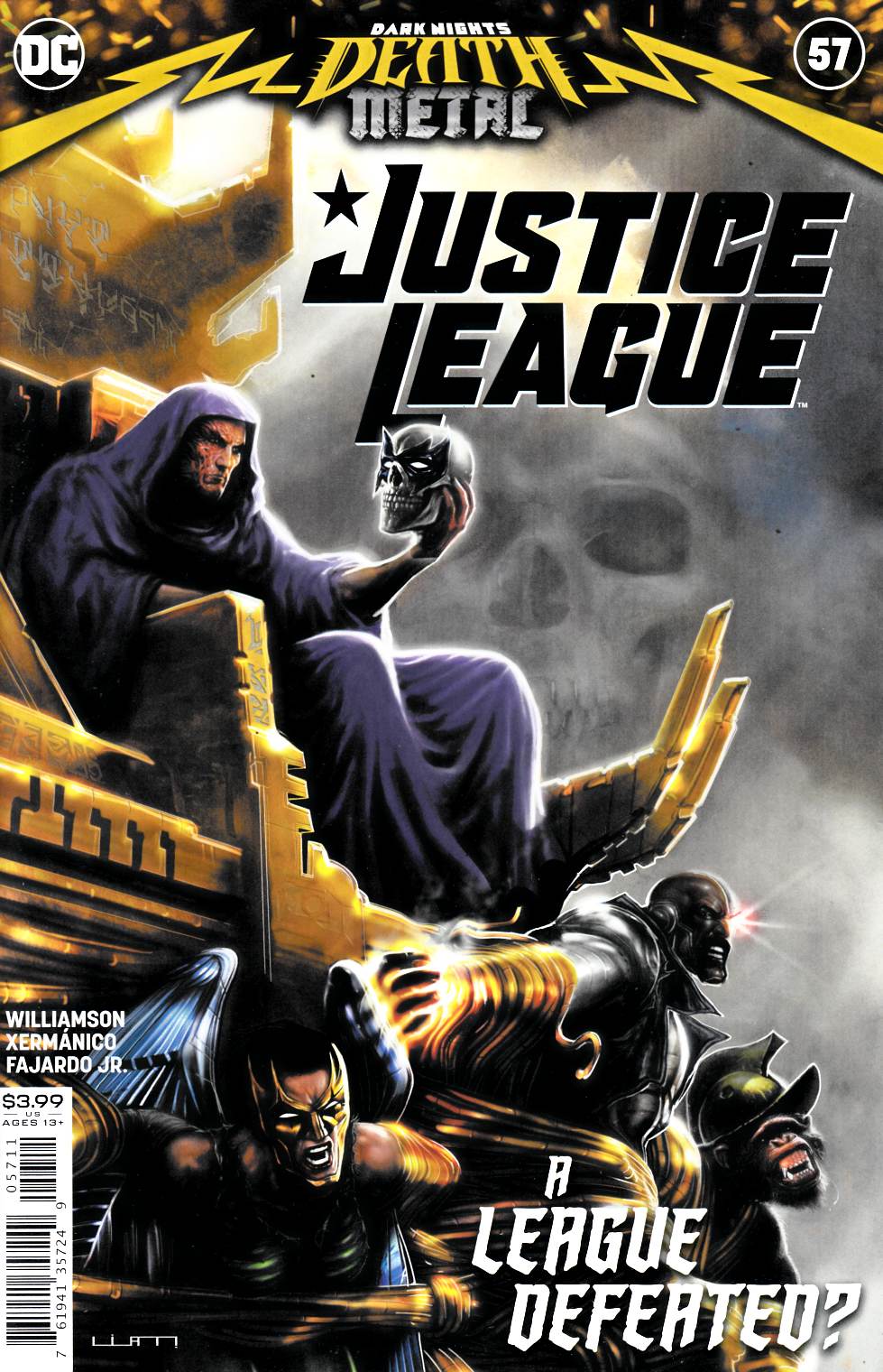 Justice League #57 Near Mint (9.4) [DC Comic] THUMBNAIL