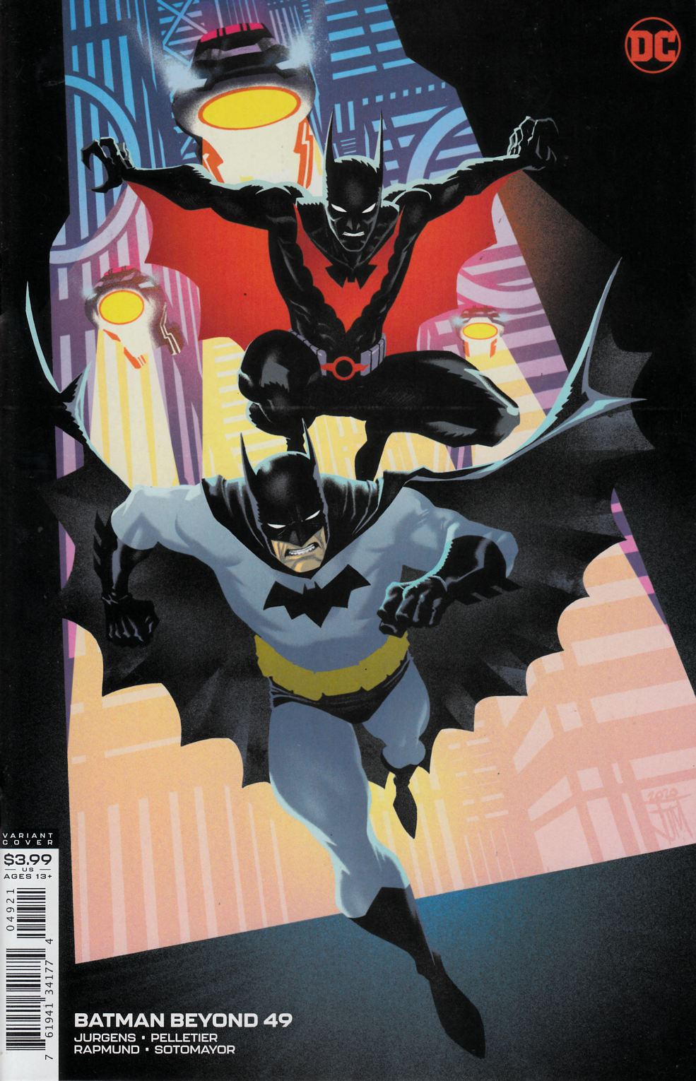 Batman Beyond #49 Manapul Variant Cover Near Mint () [DC Comic] –   Online Store