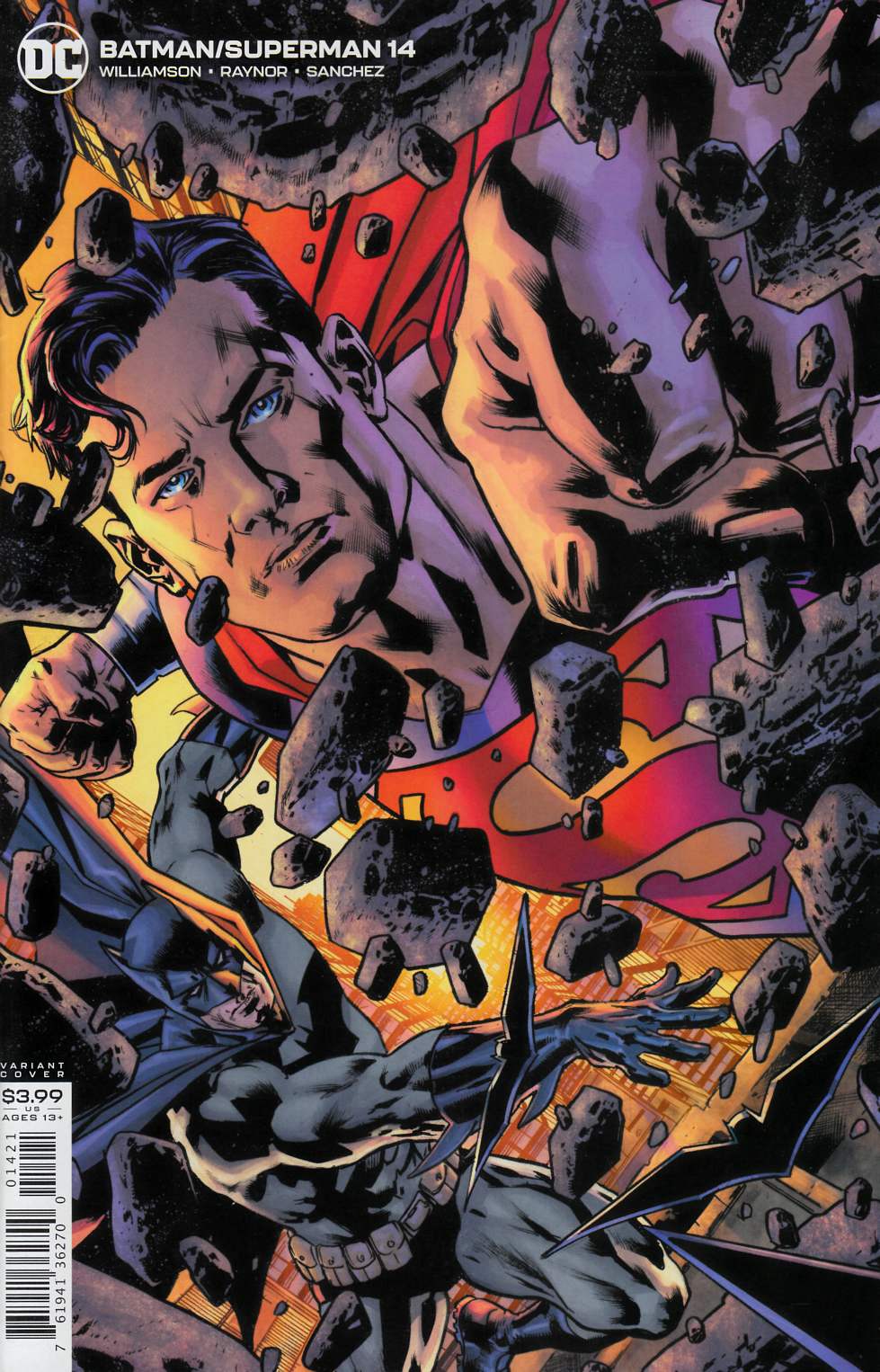 Batman Superman #14 Hitch Variant Cover Near Mint (9.4) [DC Comic] LARGE