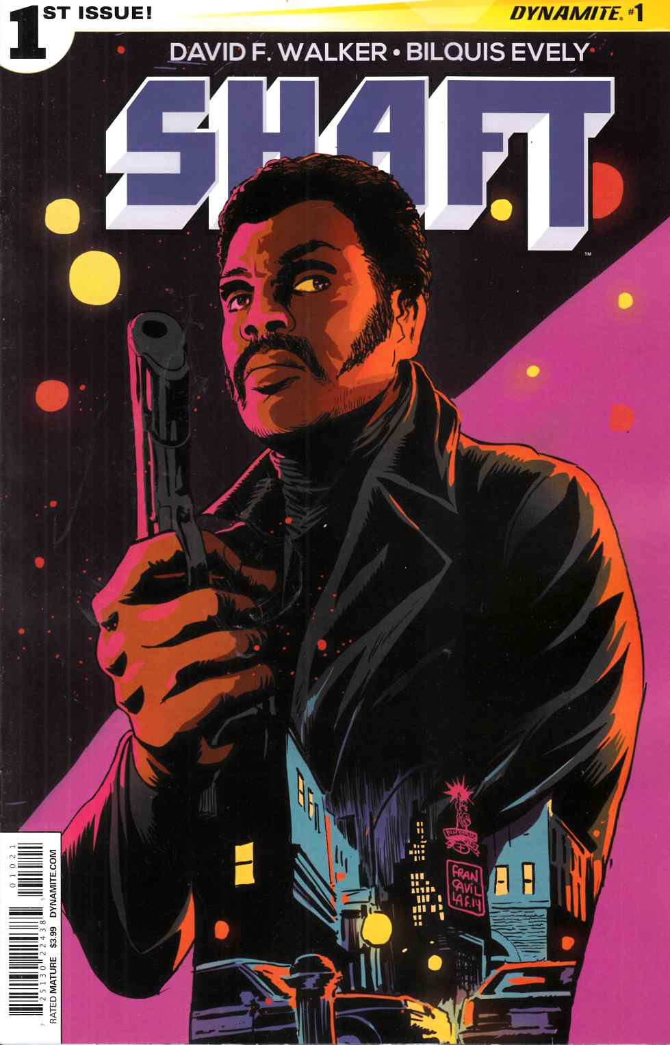 Shaft #1 Cover B- Francavilla [Dynamite Comic] LARGE