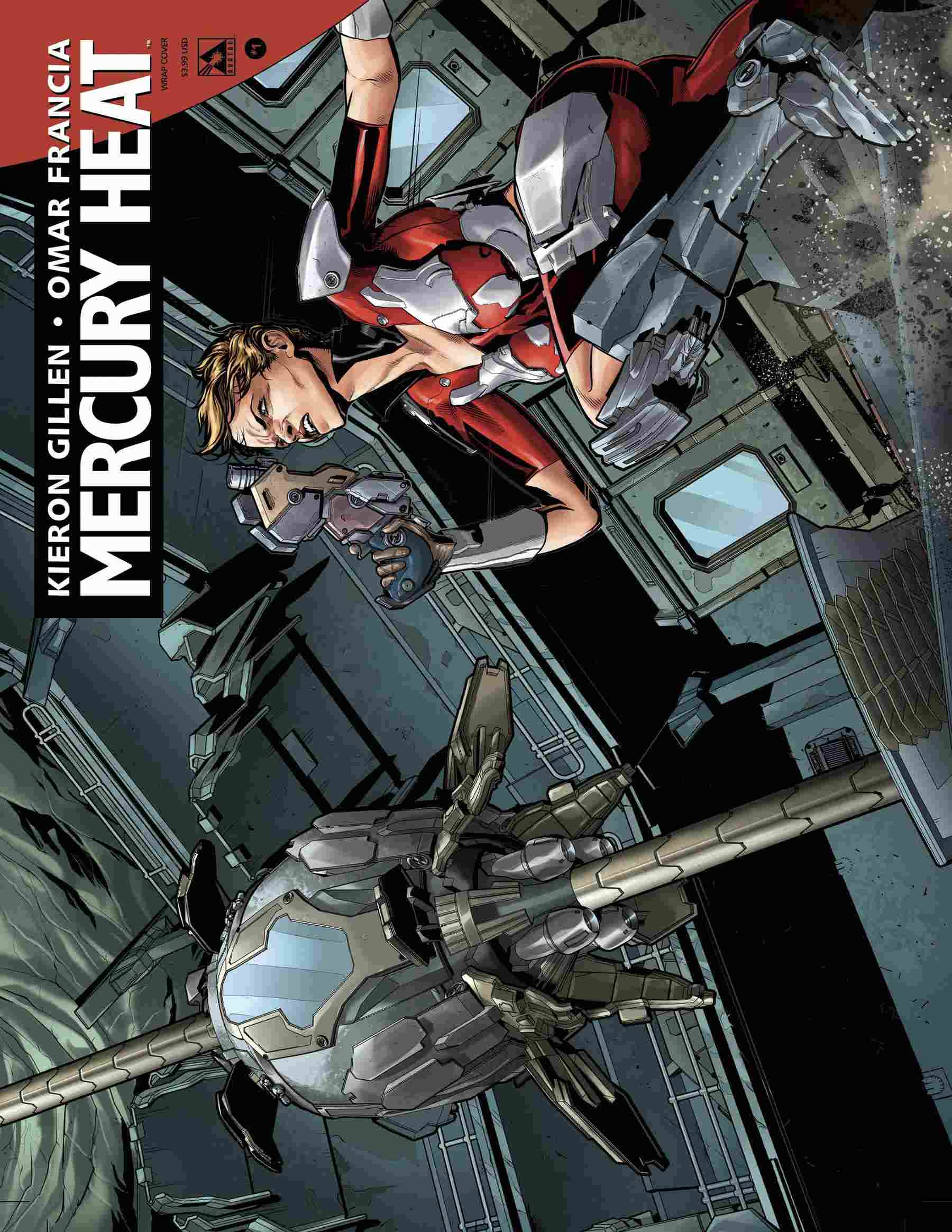 Mercury Heat #1 Wrap Cover [Avatar Comic] LARGE