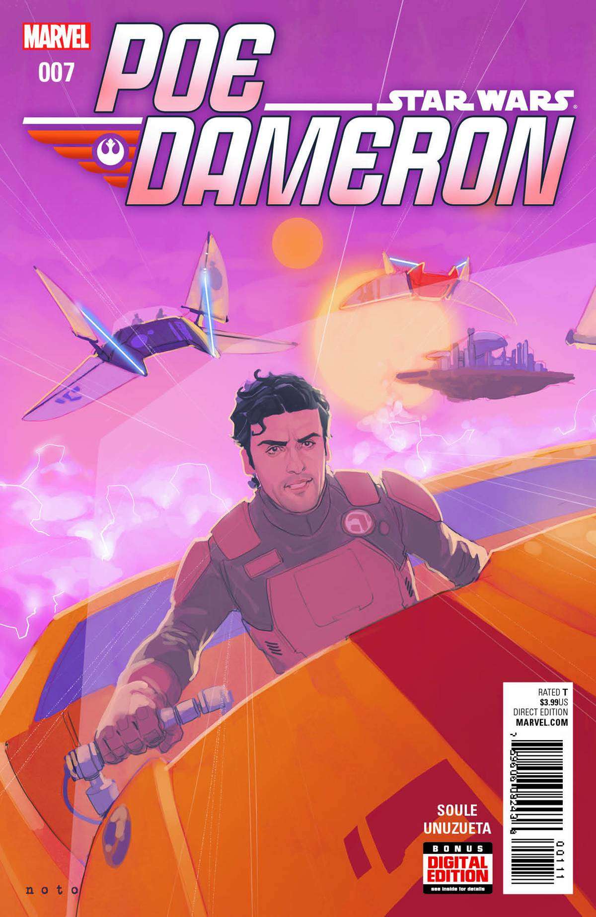 Star Wars Poe Dameron #7 [Marvel Comic] LARGE
