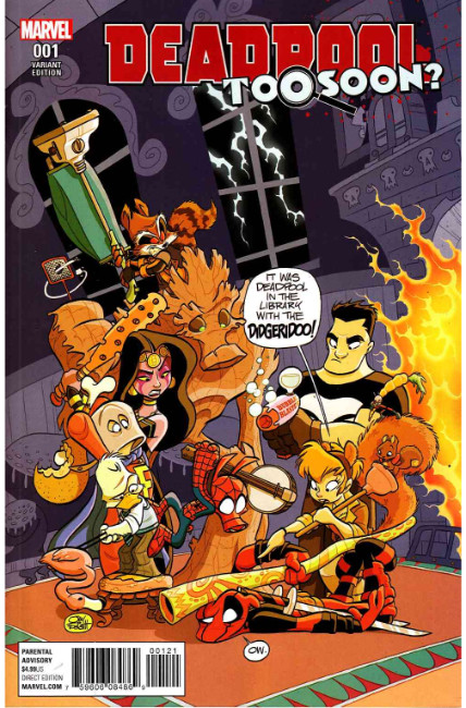 Deadpool Too Soon #1 Fosgitt Variant Cover [Marvel Comic] THUMBNAIL