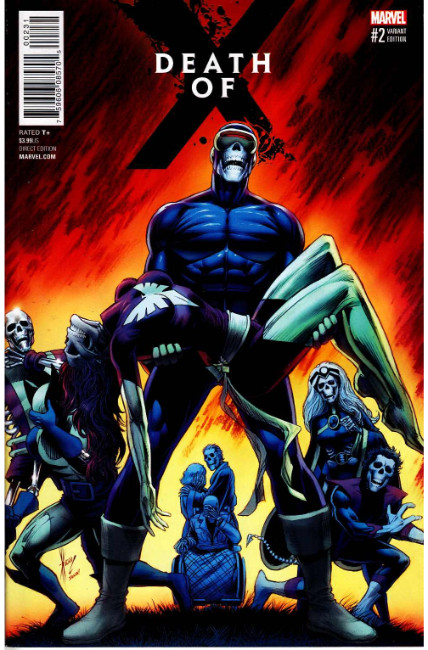 Death Of X #2 Keown Classic Variant Cover [Marvel Comic] THUMBNAIL