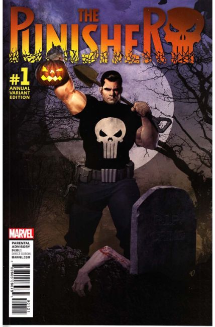 Punisher Annual #1 Olivetti Variant Cover [Marvel Comic] LARGE