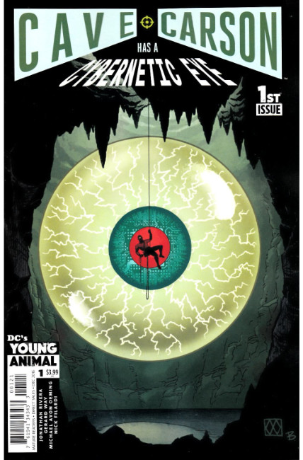 Cave Carson Has A Cybernetic Eye #1 Wagner Variant Cover [DC Comic] THUMBNAIL