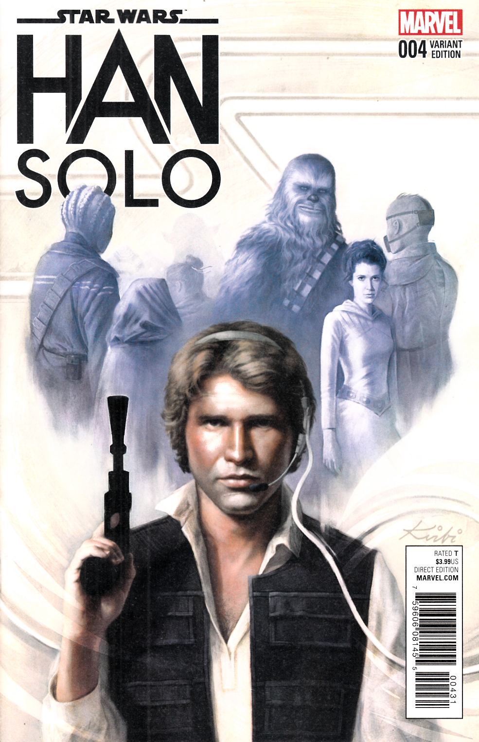 Star Wars Han Solo #4 Fagan Variant Cover [Marvel Comic] THUMBNAIL