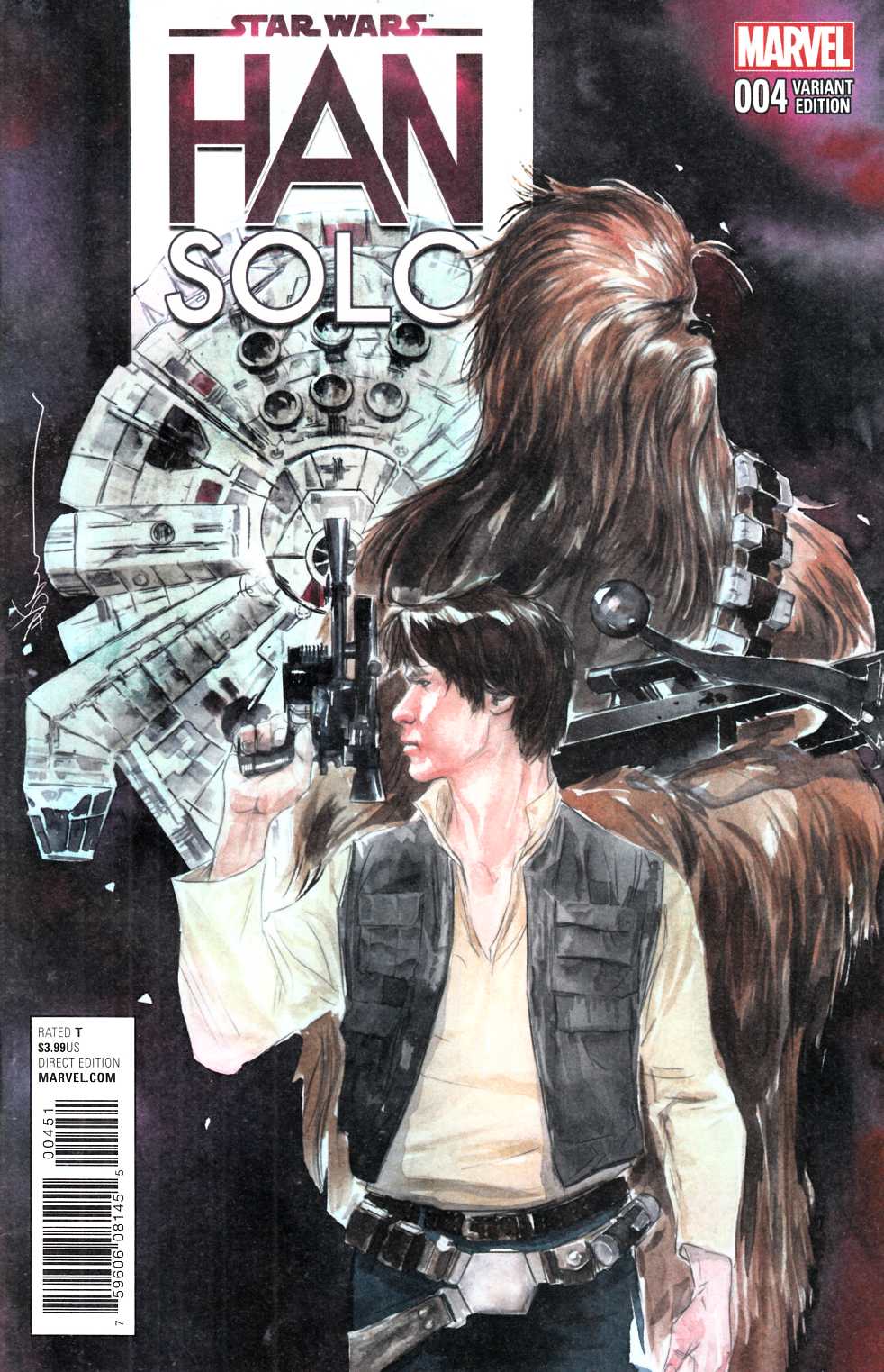 Star Wars Han Solo #4 Nguyen Variant Cover [Marvel Comic] THUMBNAIL
