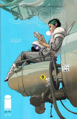 Saga #8 Second Printing [Comic] LARGE