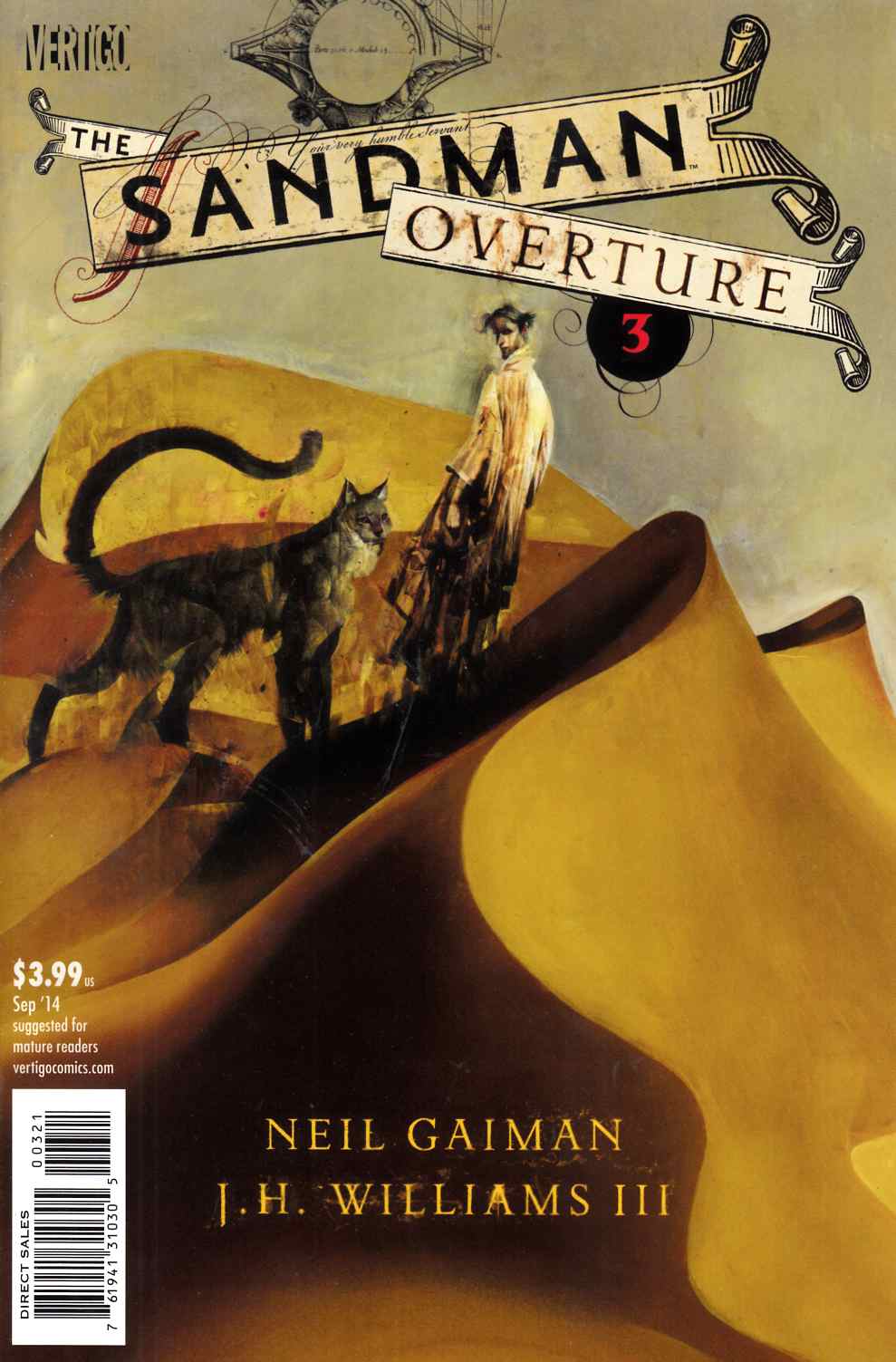Sandman Overture #3 Cover B [DC Comic] THUMBNAIL