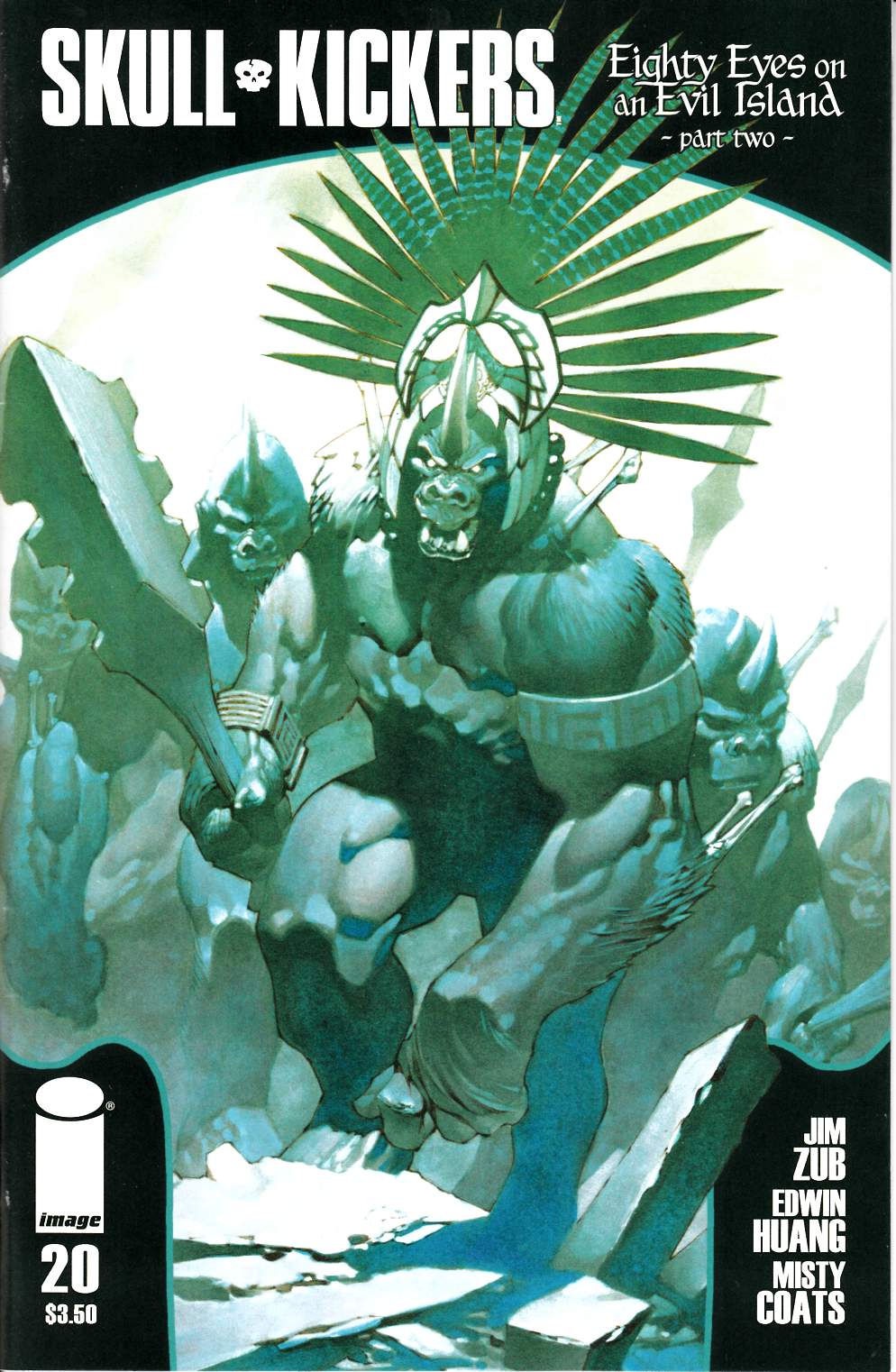 Savage Skullkickers #1 Cover B- Stevens [Comic] LARGE