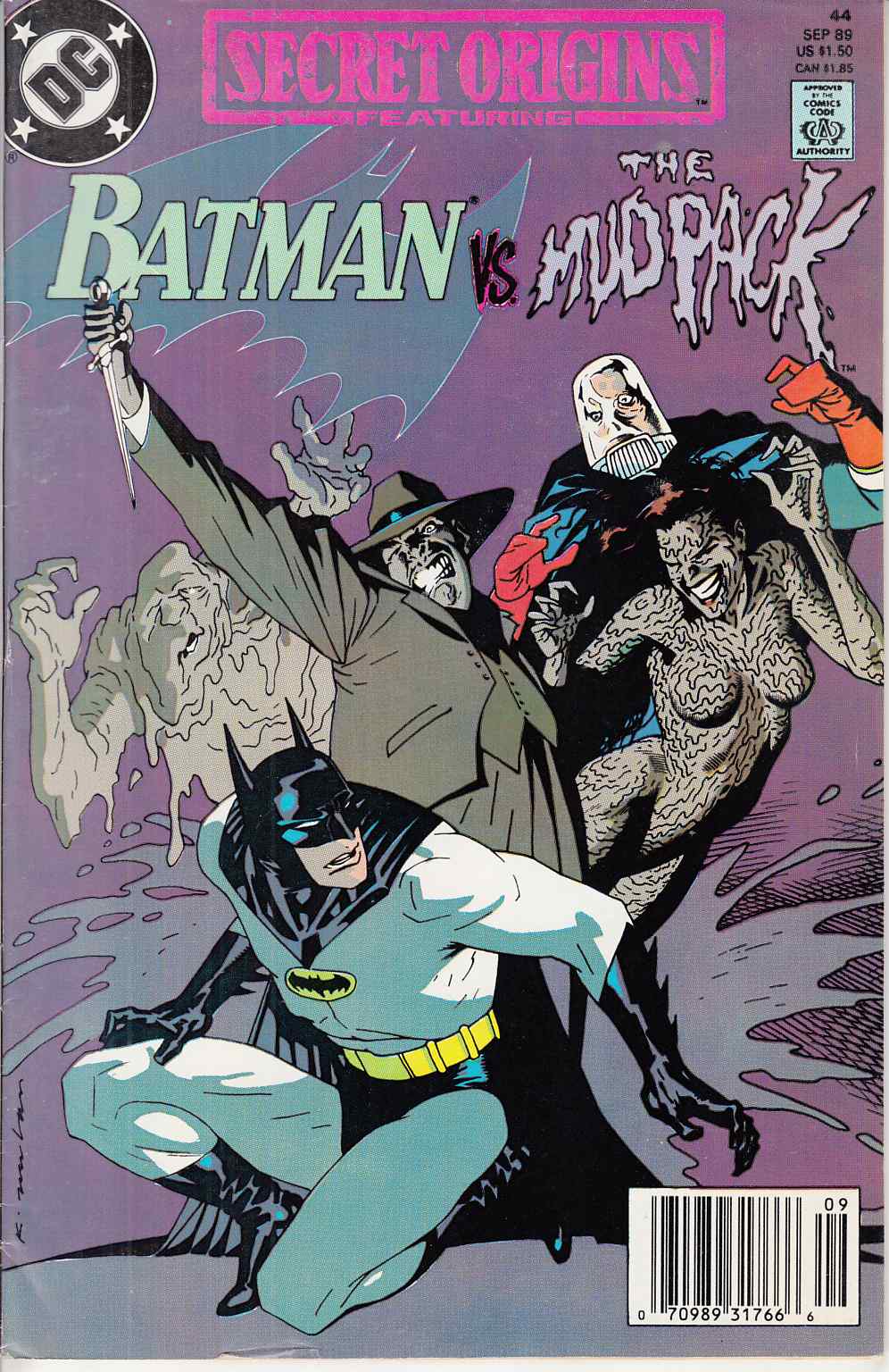 Secret Origins #44  Fine (6.0) [DC Comic] THUMBNAIL