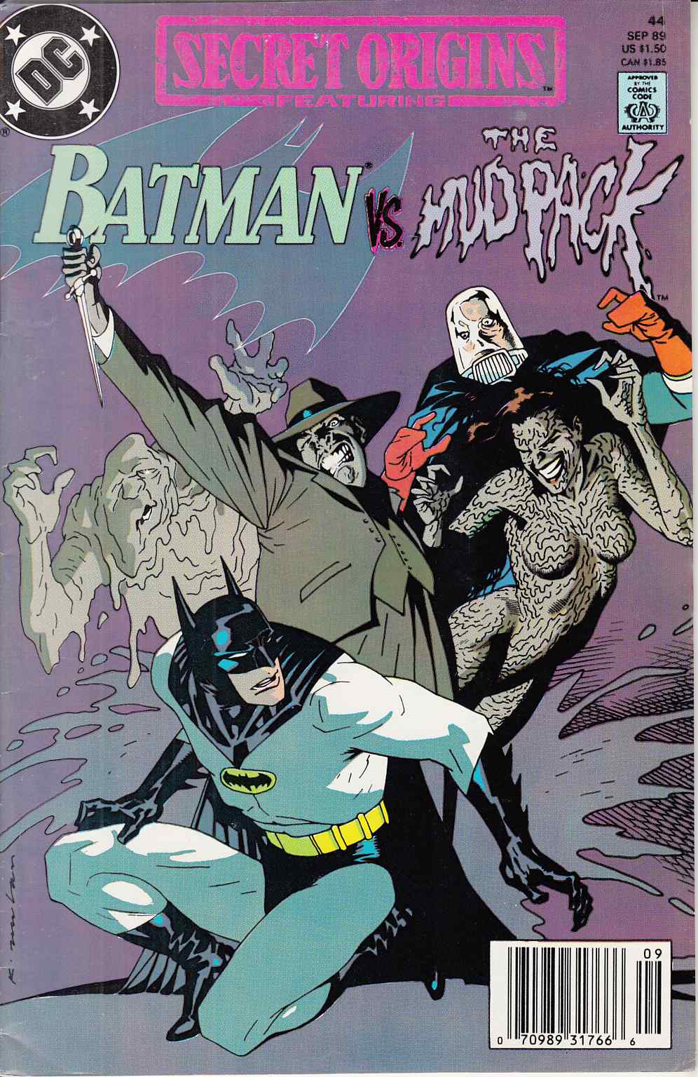 Secret Origins #44  Very Good  (4.0) [DC Comic] THUMBNAIL