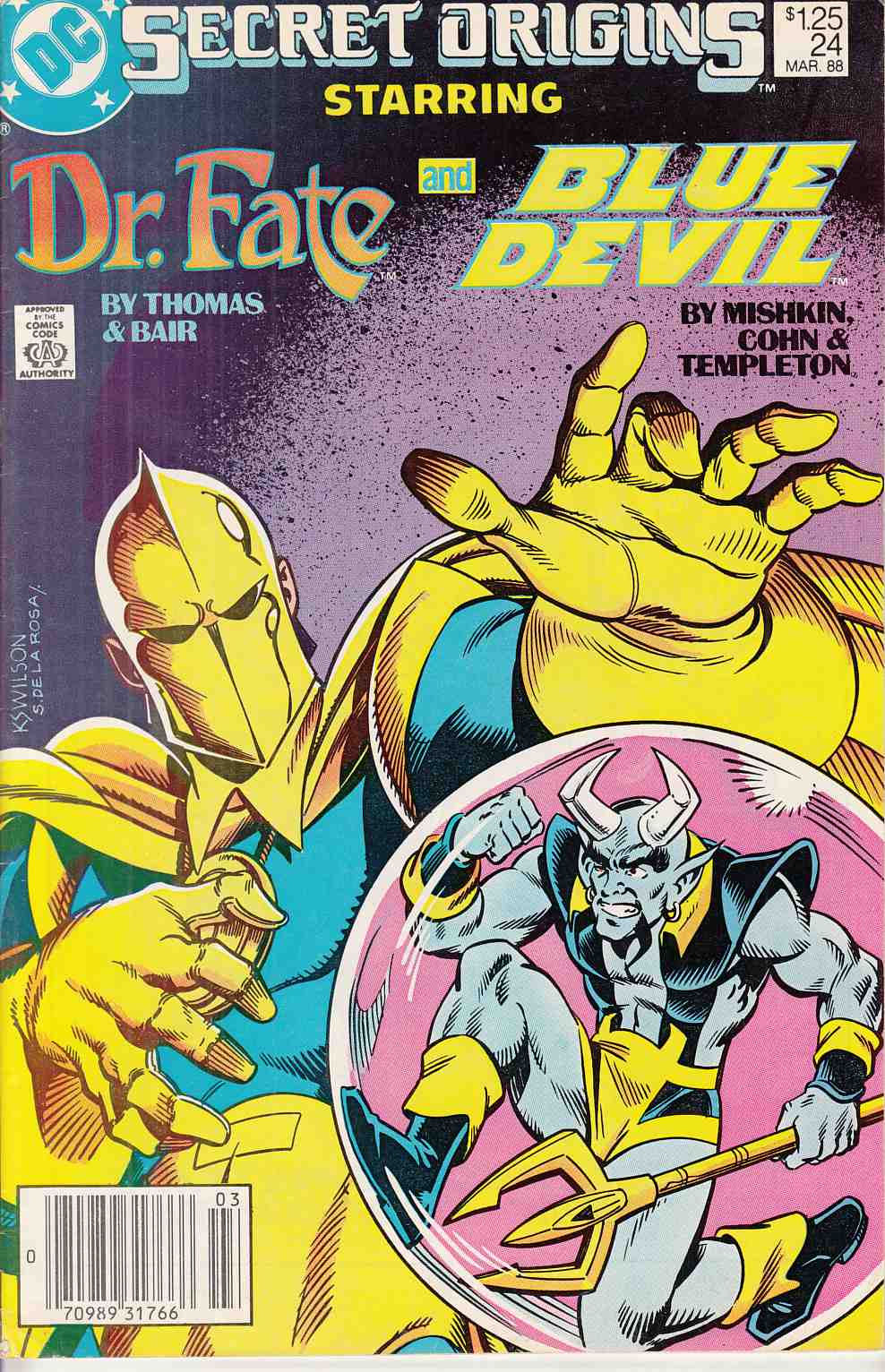 Secret Origins #34 Newsstand Near Mint Minus (9.2)  [DC Comic] MAIN