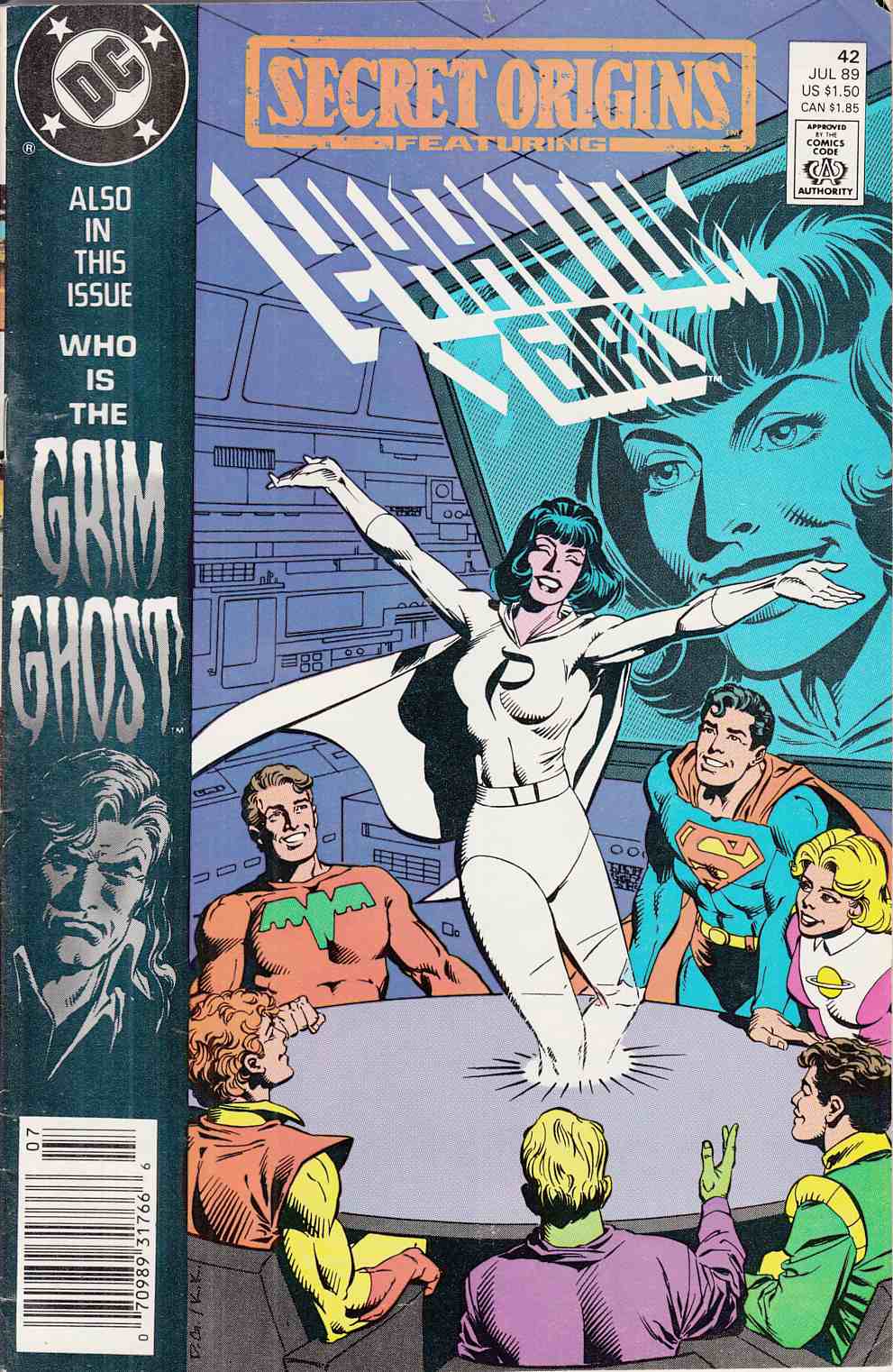 Secret Origins #42 Newsstand Very Good/Fine (5.0)  [DC Comic] THUMBNAIL