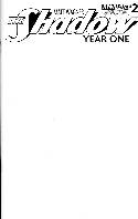Shadow Year One #2 Blank Authentix Cover [Comic] THUMBNAIL