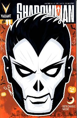 Shadowman (Vu) #11 Halloween Mask Variant Cover [Comic] LARGE