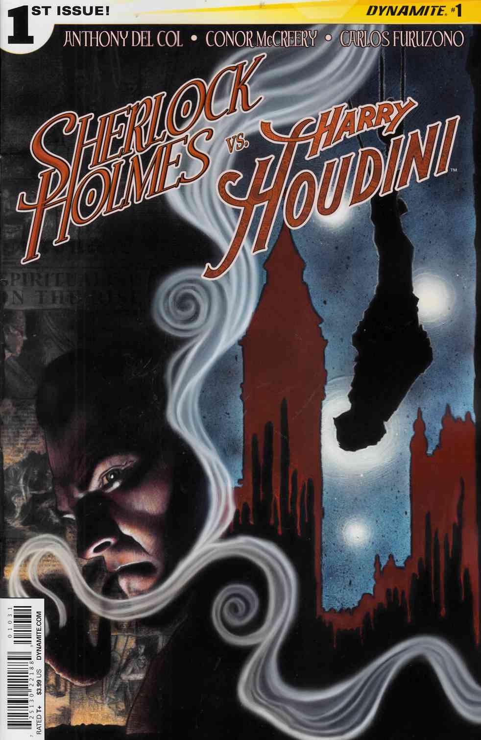 Holmes vs Houdini #1 Cover B- Worley [Comic] LARGE
