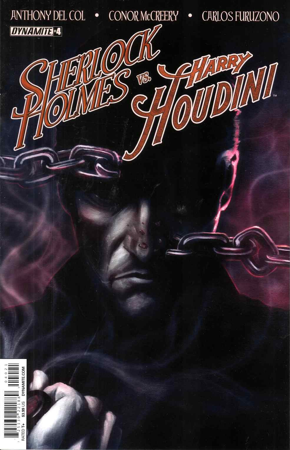 Holmes Vs Houdini #4 Cover B- Worley [Dynamite Comic] LARGE