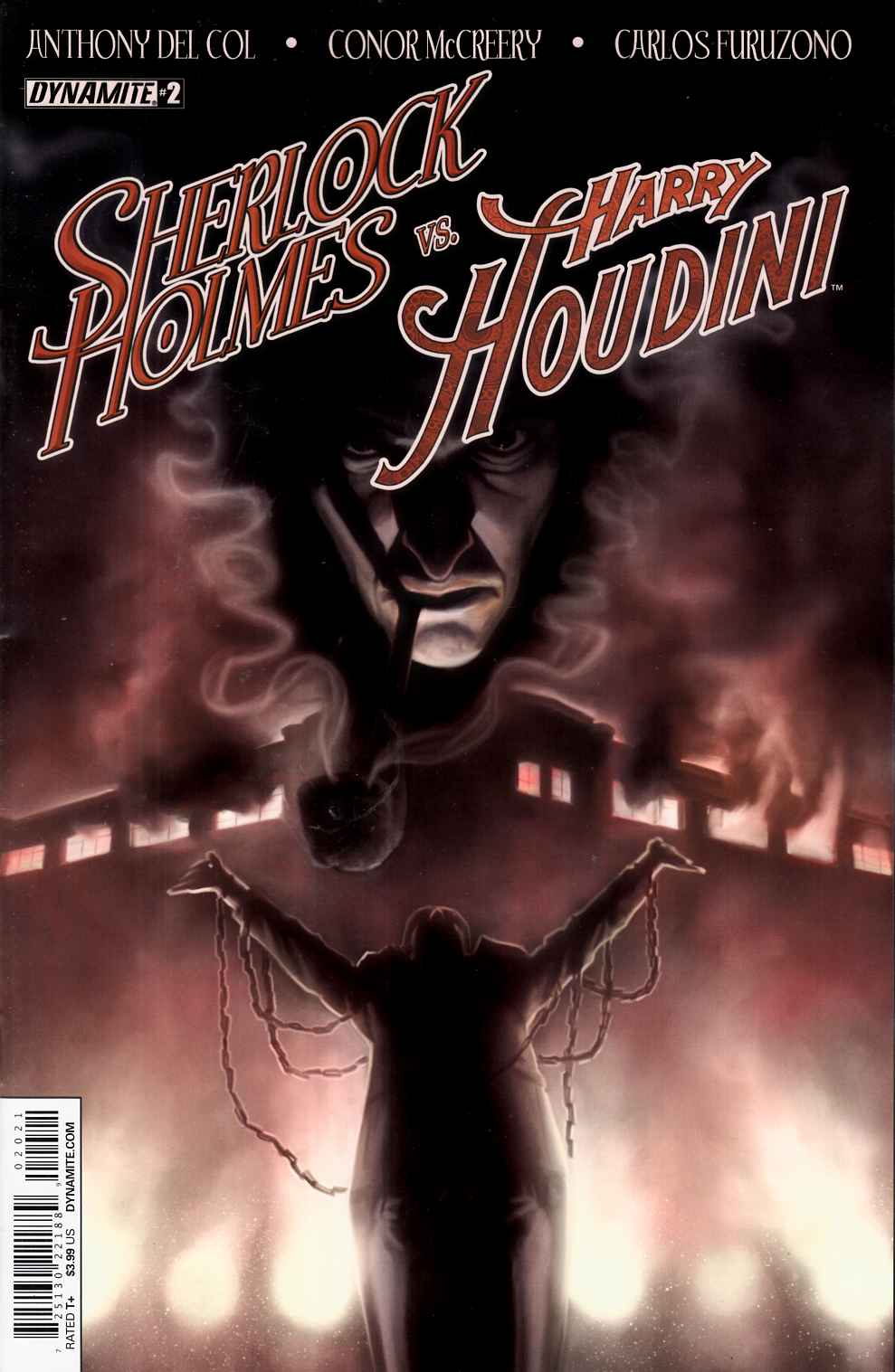Holmes vs Houdini #2 Cover B- Worley [Dynamite Comic] LARGE