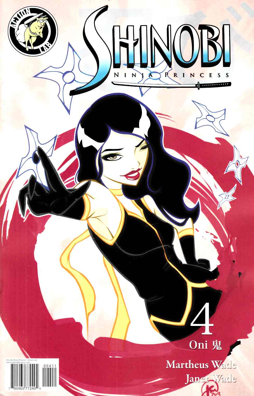 Shinobi Ninja Princess #4 [Action Lab Comic] LARGE