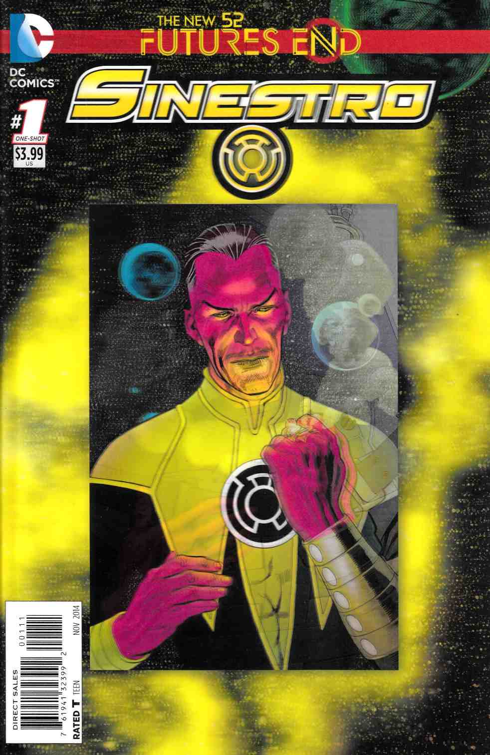 Sinestro Futures End #1 3D Edition Near Mint (9.4) [DC Comic] THUMBNAIL