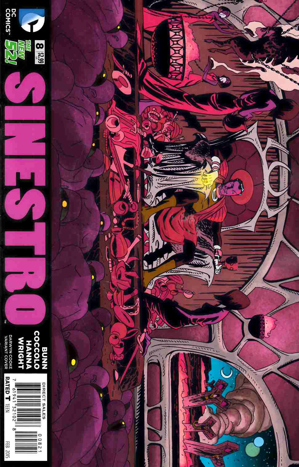 Sinestro #8 Darwyn Cooke Variant Cover (Godhead) [DC Comic] LARGE
